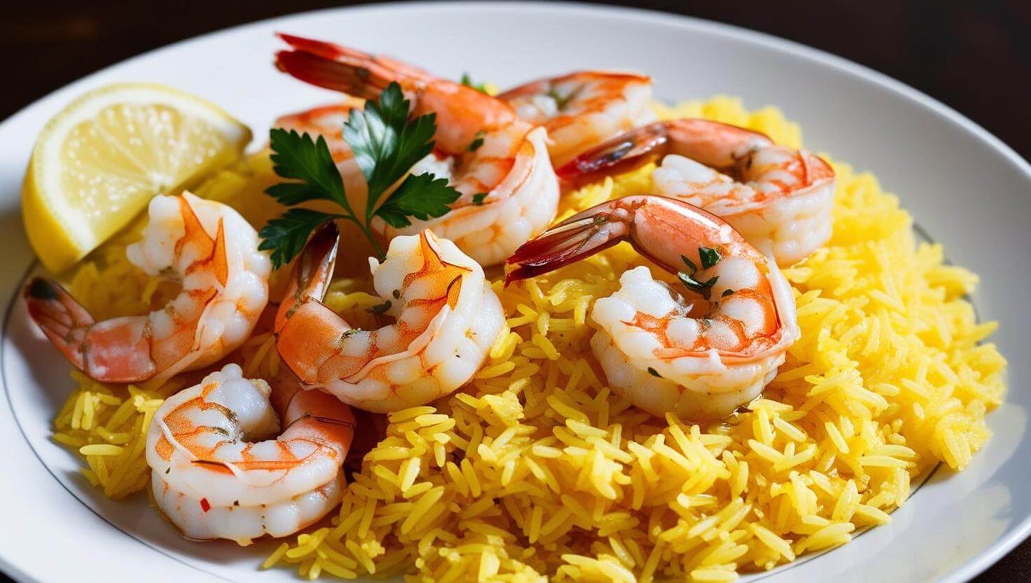 Rice and Shrimp
