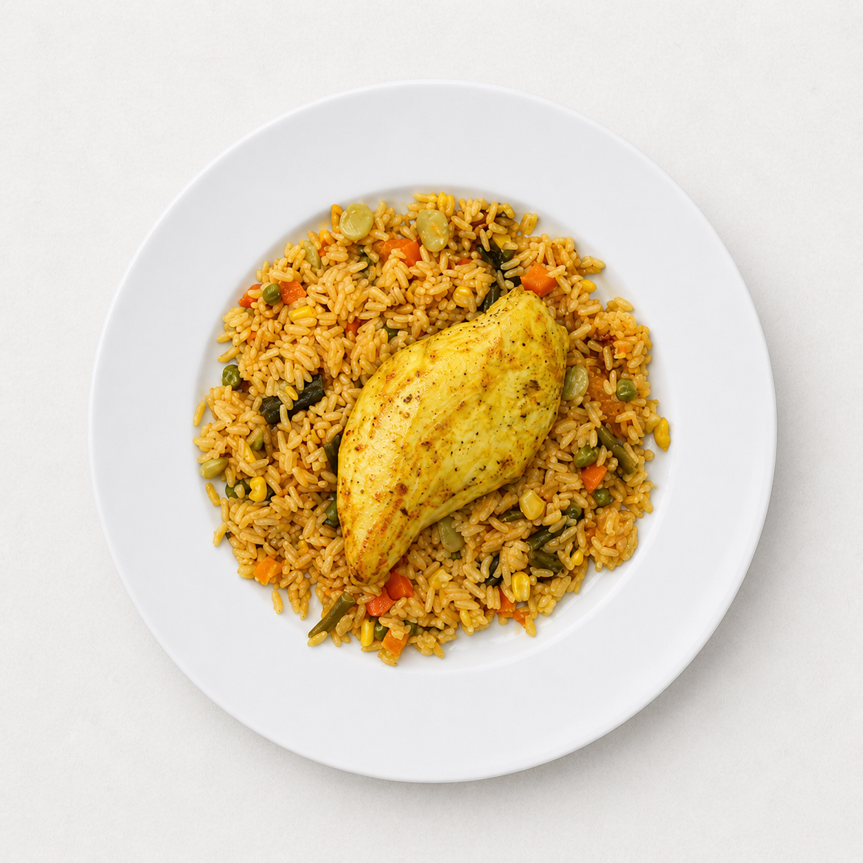 Rice and Chicken