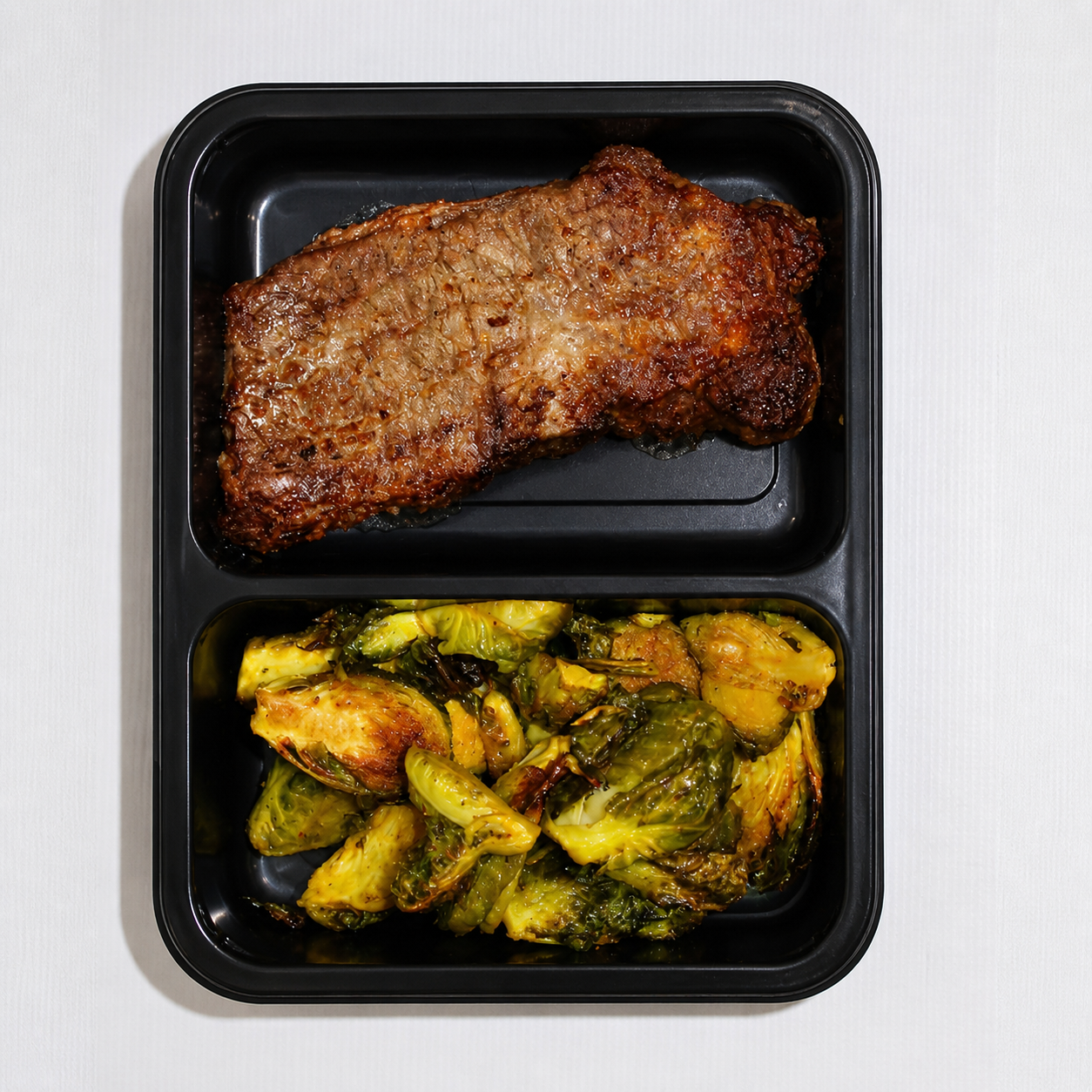 Steak and Brussels Sprouts