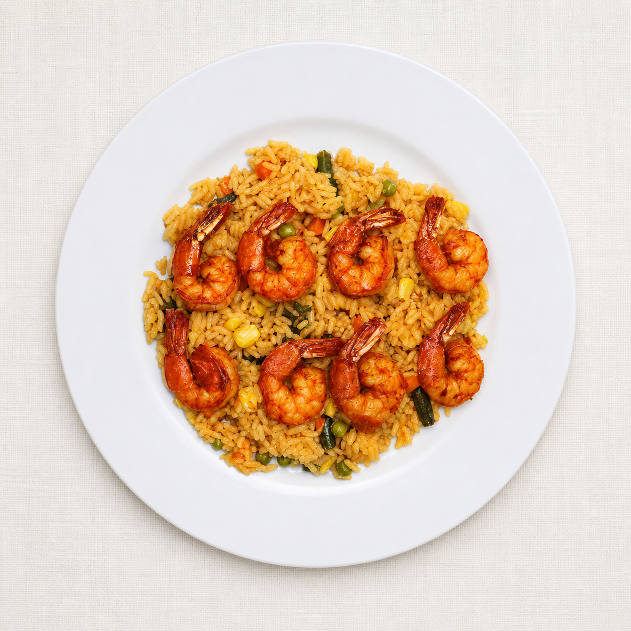 Rice and Shrimp