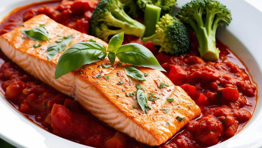 Salmon and Broccoli